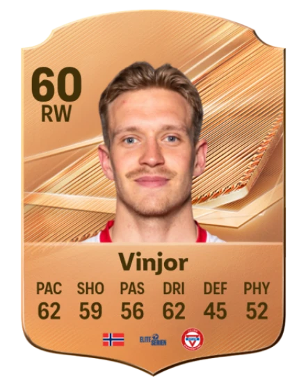 Vinjor 60 Bronze RW FC 27 card