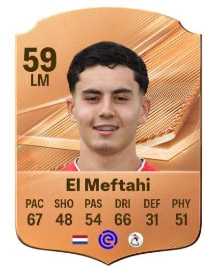 El Meftahi 59 Bronze LM FC 27 card