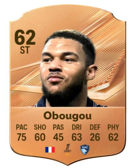 Obougou 62 Bronze ST FC 27 card