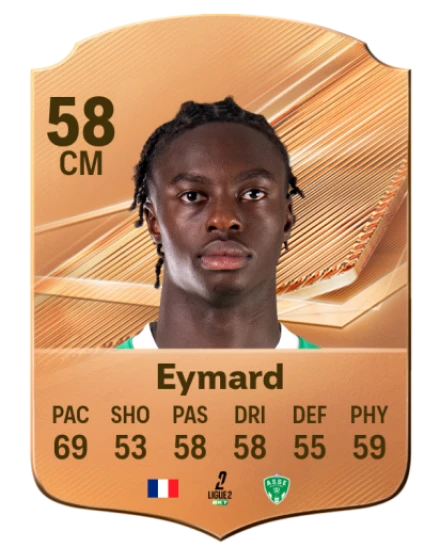 Eymard 58 Bronze CM FC 27 card