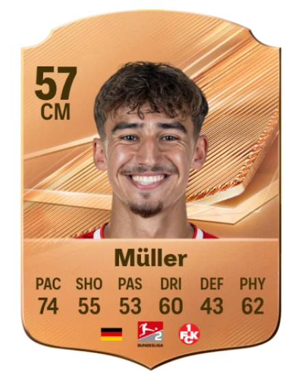 Müller 57 Bronze CM FC 27 card