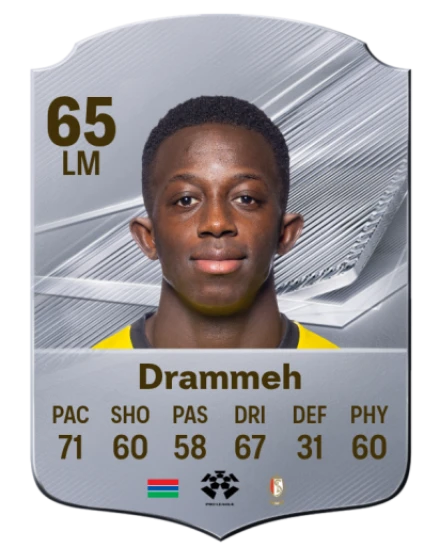 Drammeh 65 Common LM FC 26 card