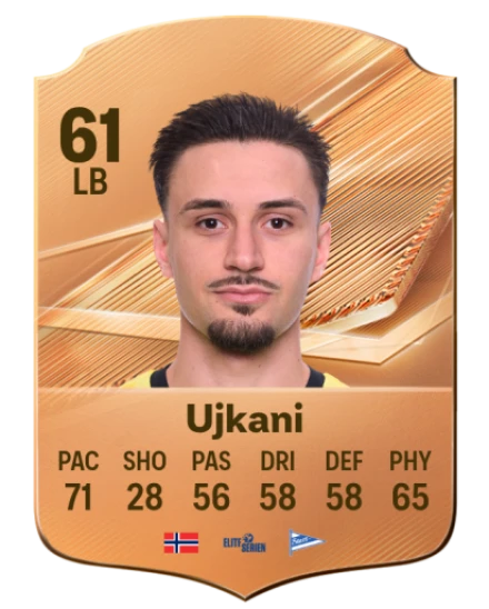 Ujkani 61 Bronze LB FC 27 card