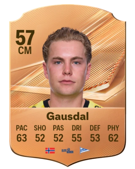 Gausdal 57 Bronze CM FC 27 card