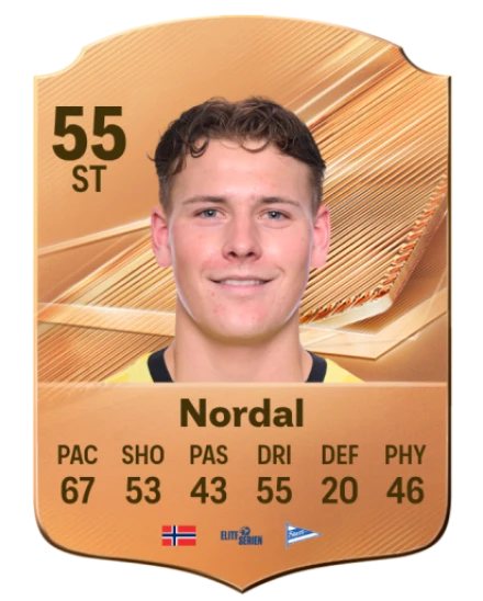 Nordal 55 Bronze ST FC 27 card