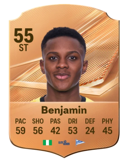 Benjamin 55 Bronze ST FC 27 card