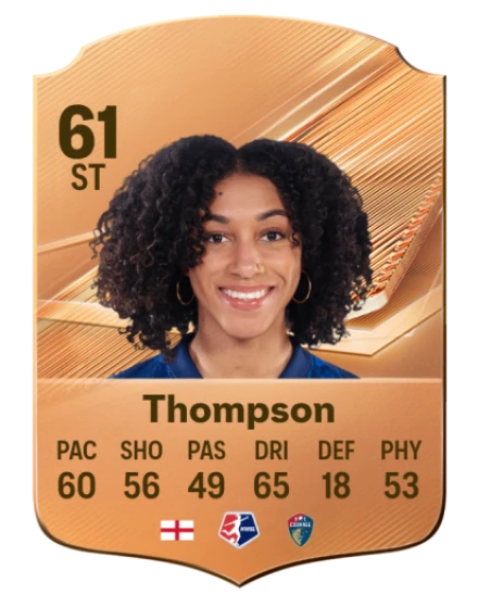 Thompson 61 Bronze ST FC 27 card