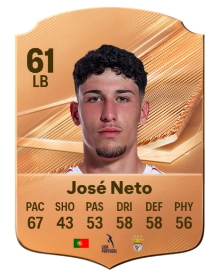 José Neto 61 Bronze LB FC 27 card