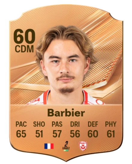 Barbier 60 Bronze CDM FC 27 card
