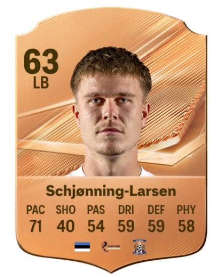 Schjønning-Larsen 63 Common LB FC 26 card