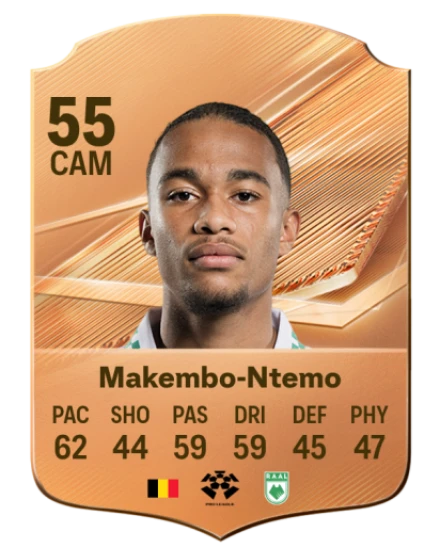 Makembo-Ntemo 55 Bronze CAM FC 27 card