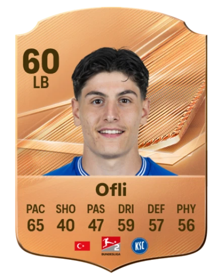 Ofli 60 Bronze LB FC 27 card