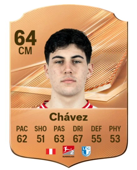 Chávez 64 Bronze CM FC 27 card