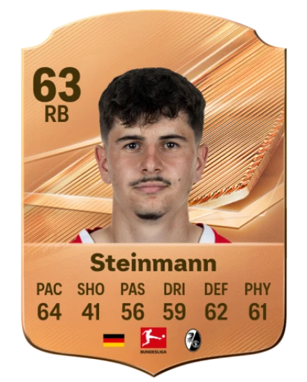 Steinmann 63 Bronze RB FC 27 card