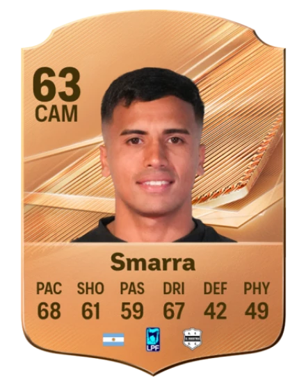 Smarra 63 Bronze CAM FC 27 card