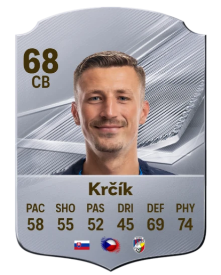 Krčík 68 Common CB FC 26 card