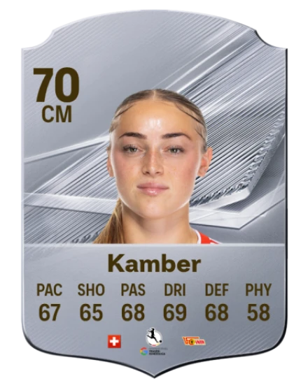 Kamber 70 Silver CM FC 27 card