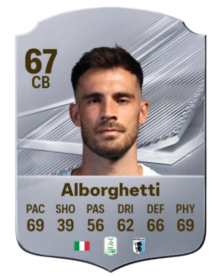 Alborghetti 67 Common CB FC 26 card