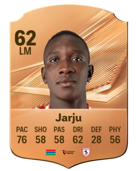 Jarju 62 Common LM FC 26 card