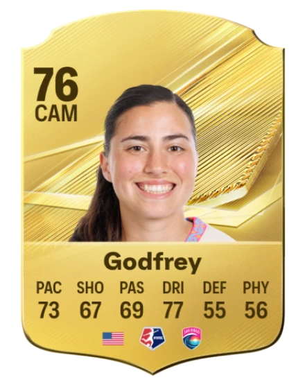 Godfrey 76 Common CAM FC 26 card