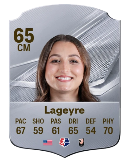Lageyre 65 Silver CM FC 27 card