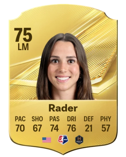 Rader 75 Common LM FC 26 card