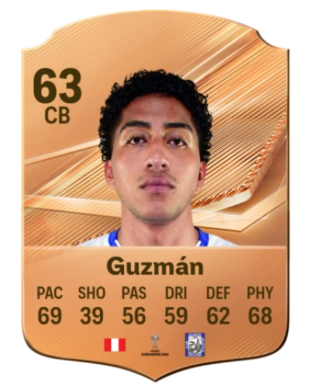 Guzmán 63 Common CB FC 26 card