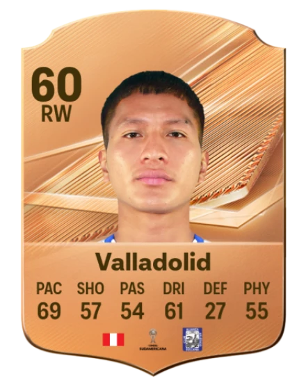 Valladolid 60 Bronze RW FC 27 card
