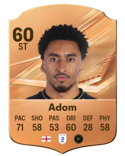 Adom 60 Bronze ST FC 27 card