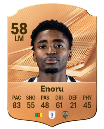 Enoru 58 Bronze LM FC 27 card