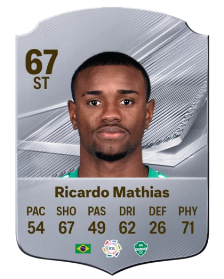 Ricardo Mathias 67 Common ST FC 26 card