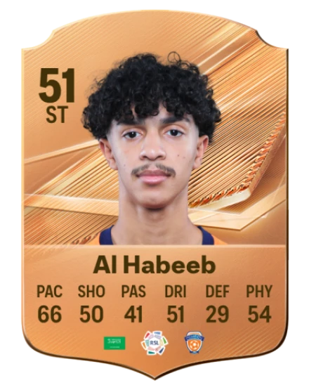 Al Habeeb 51 Bronze ST FC 27 card