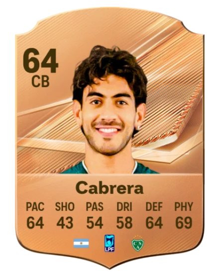 Cabrera 64 Bronze CB FC 27 card