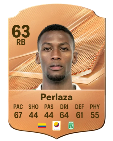 Perlaza 63 Bronze RB FC 27 card