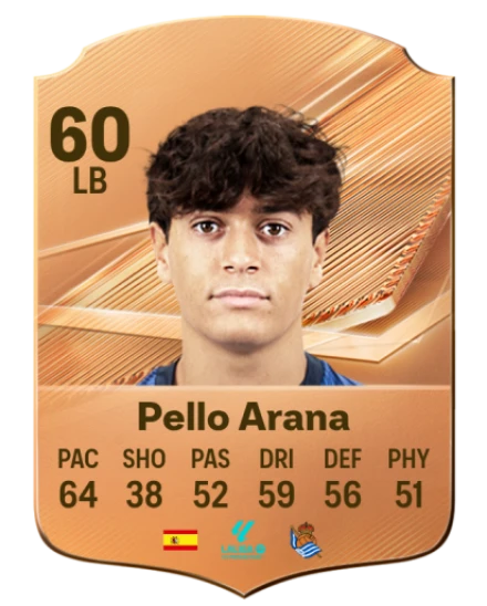 Pello Arana 60 Bronze LB FC 27 card