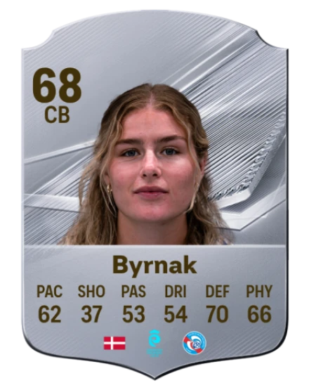 Byrnak 68 Silver CB FC 27 card
