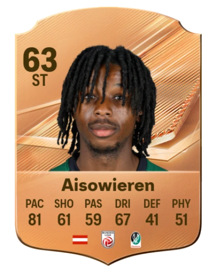 Aisowieren 63 Bronze ST FC 27 card