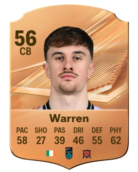 Warren 56 Bronze CB FC 27 card