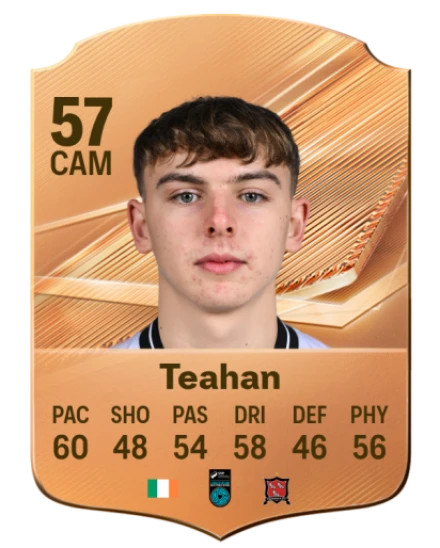 Teahan 57 Bronze CAM FC 27 card