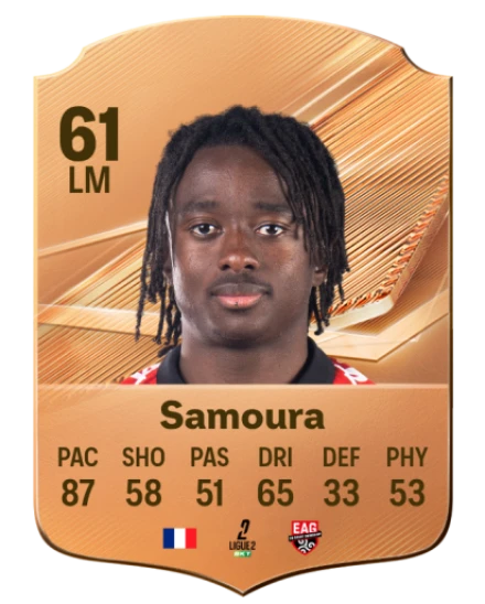 Samoura 61 Bronze LM FC 27 card