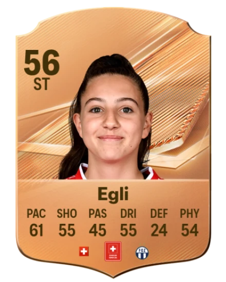 Egli 56 Bronze ST FC 27 card