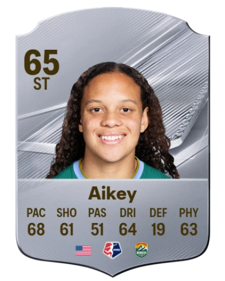 Aikey 65 Silver ST FC 27 card