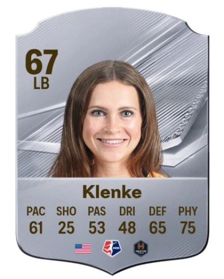 Klenke 67 Common LB FC 26 card