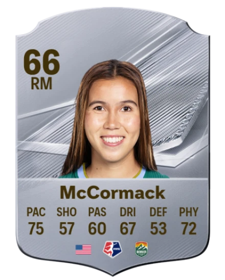 McCormack 66 Silver RM FC 27 card