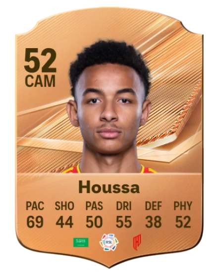 Houssa 52 Bronze CAM FC 27 card