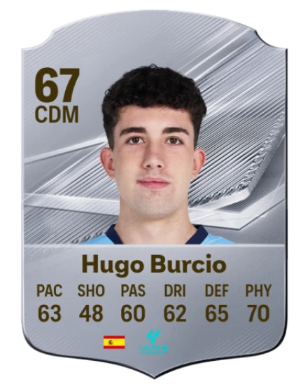 Hugo Burcio 67 Common CDM FC 26 card