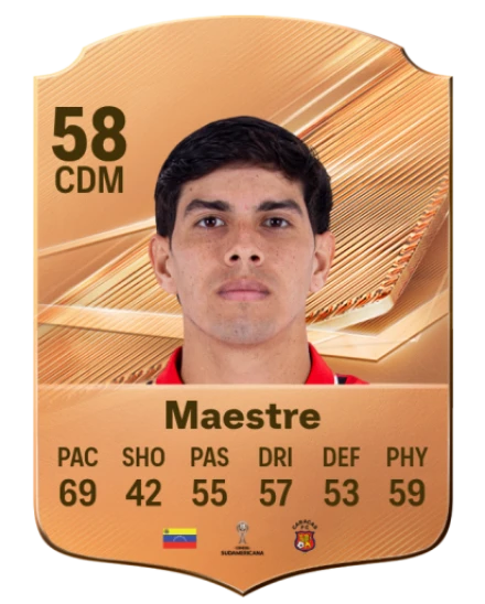 Maestre 58 Bronze CDM FC 27 card