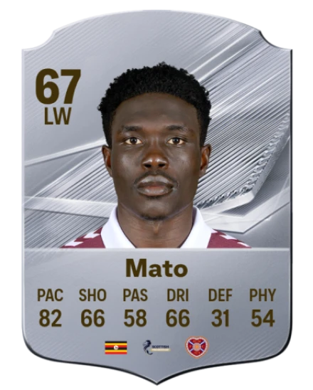 Mato 67 Common LW FC 26 card