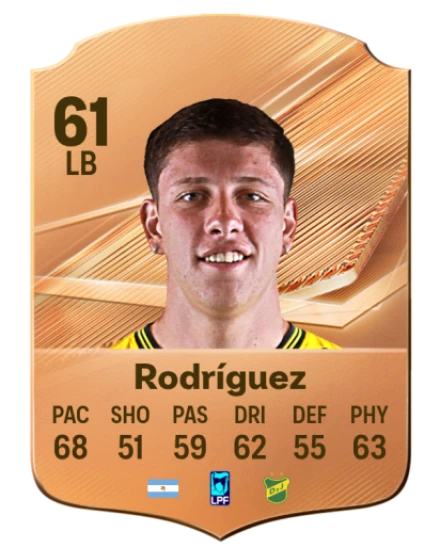 Rodríguez 61 Bronze LB FC 27 card