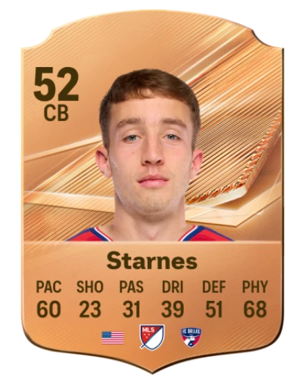Starnes 52 Bronze CB FC 27 card